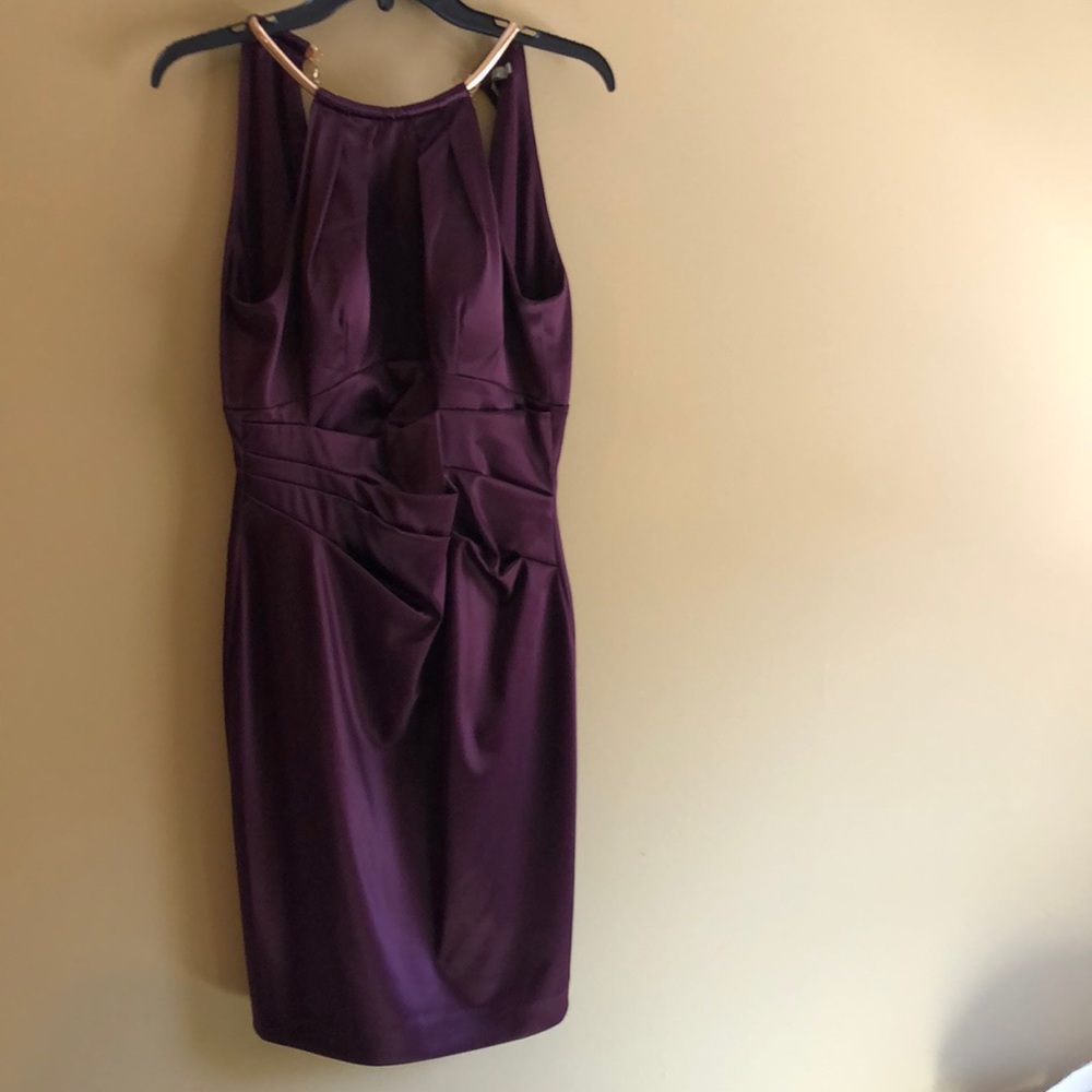 Cocktail Style Satin Dress